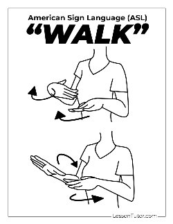 asl walk
